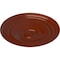 Ekena Millwork Reece Ceiling Medallion (Fits Canopies up to 6 3/4"), Hand-Painted Firebrick, 21"OD x 1 1/4"P CM21REFIF - alternate 2